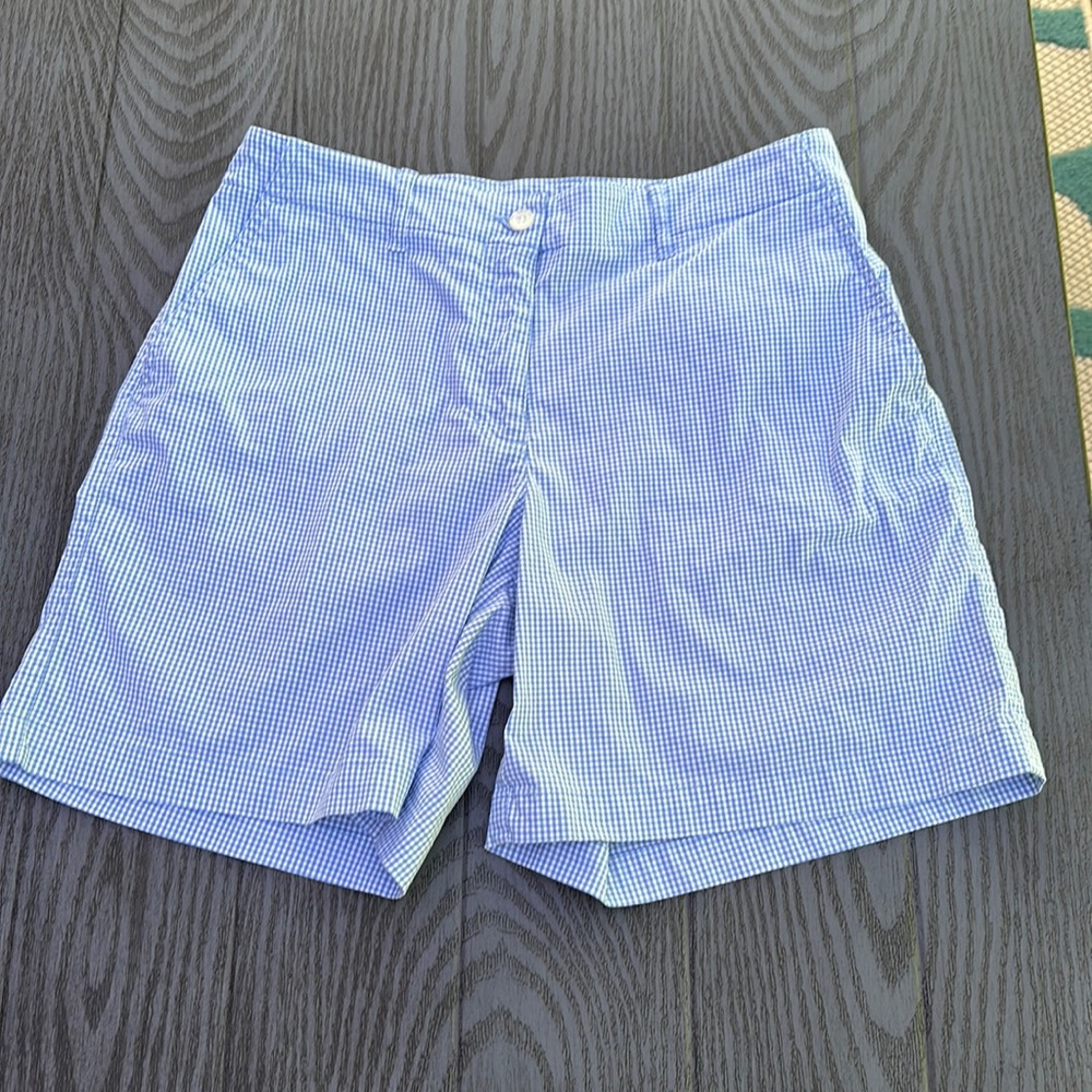 Jones New York Gingham Shorts- Like new